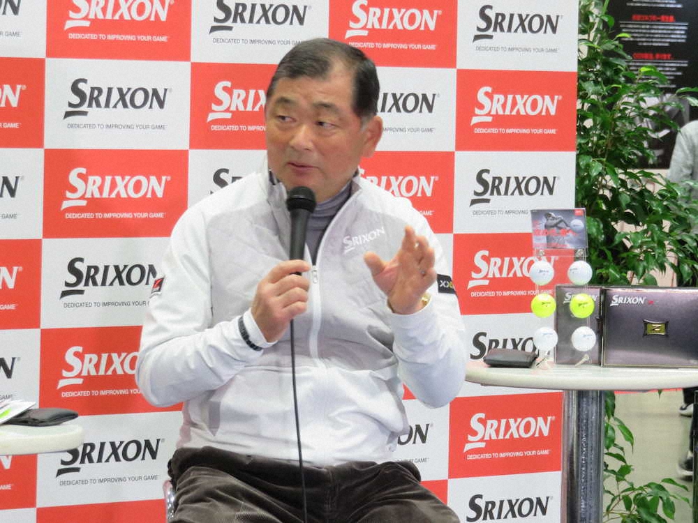 【画像・写真】男子ゴルフ・中嶋が松山にエール　「山もあれば谷もある。必ず上がってくる」