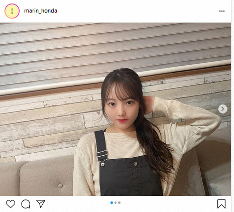 【画像・写真】本田真凜　ポニーテール&オーバーオール姿　フォロワー絶賛「天使」「安定のかわいさ」