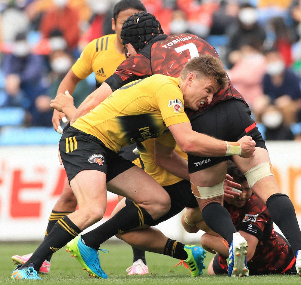 【画像・写真】バレット本領発揮でサントリー歴史的大勝「府中ダービー」史上最多73得点