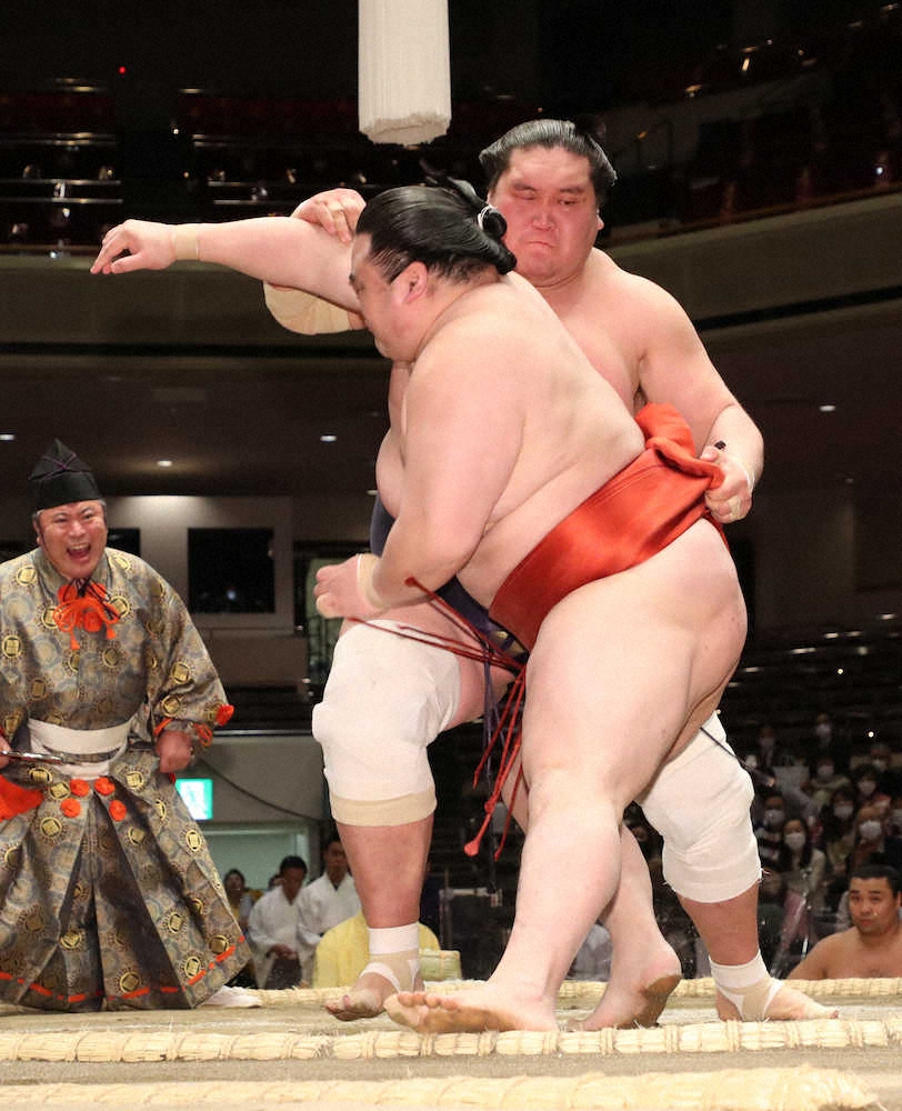 【画像・写真】高安　苦手正代に敗れ2敗目　照ノ富士は大関復帰へ“M1”