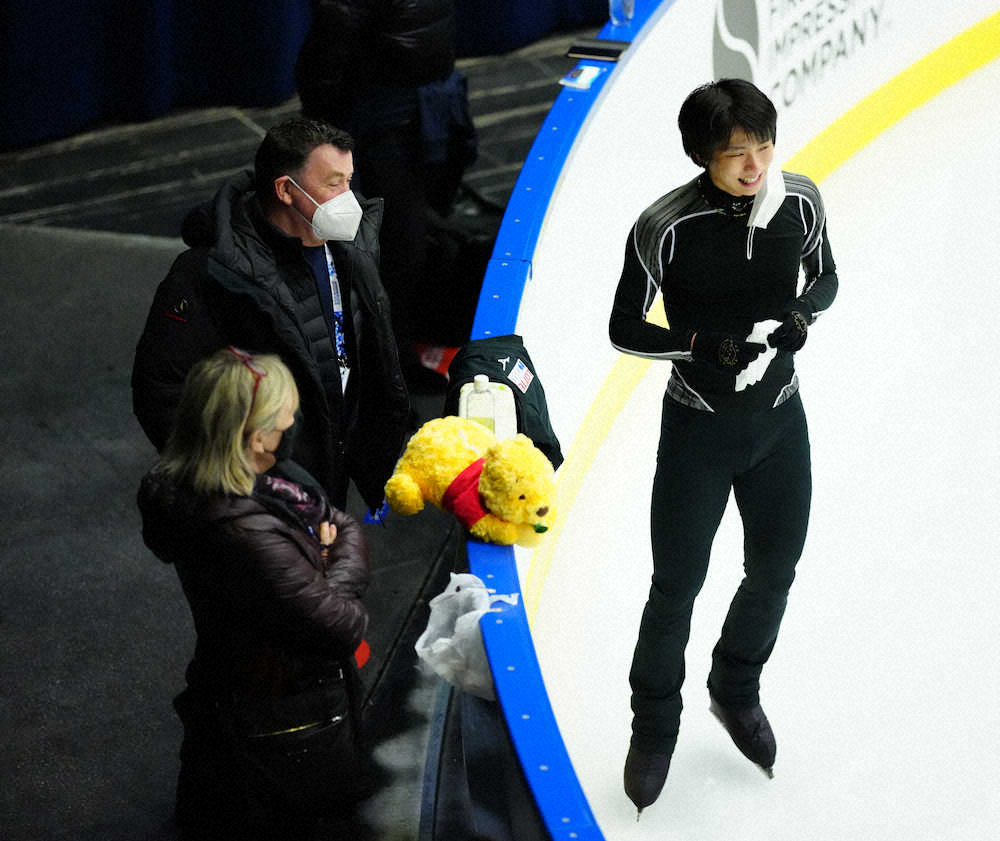 【画像・写真】羽生　2年ぶり世界選手権「何かしら意味のあるものに」、北京五輪へ日本に3枠を「最大限、貢献したい」