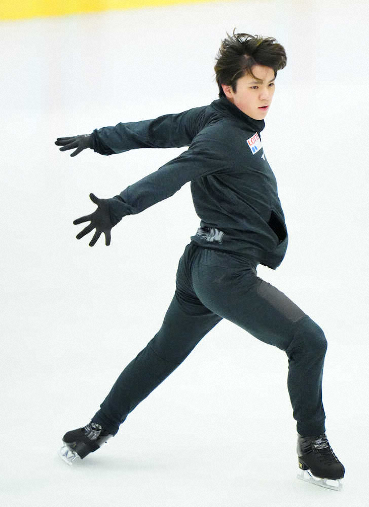 【画像・写真】宇野　調子上向き「楽しんでやっていきたい」鍵山は「ノーミスで」