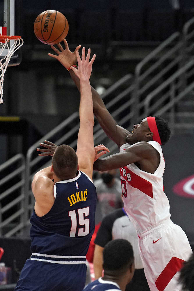 【画像・写真】ラプターズが連敗を9で阻止　西地区5位のナゲッツに快勝　渡辺は4試合ぶりに出場も無得点