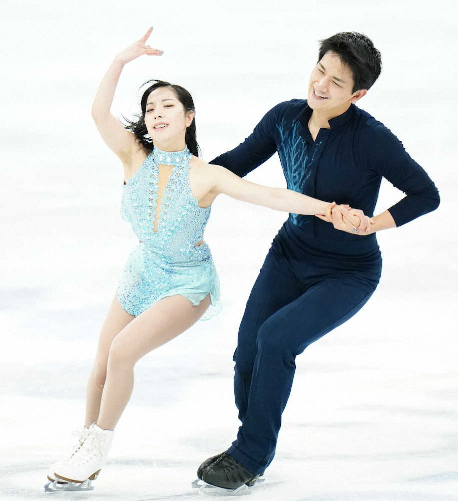 【画像・写真】三浦璃来・木原龍一組　10位で五輪枠獲得　「もっともっとうまくなりたい」