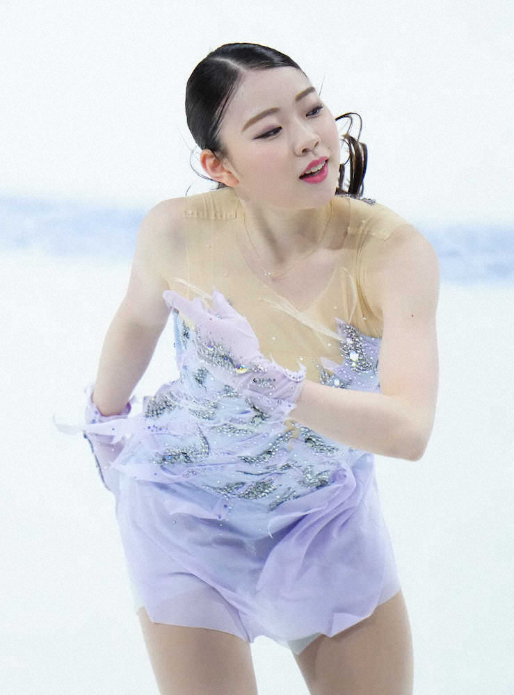 【画像・写真】紀平梨花は7位「申し訳ない演技になってしまった」4回転サルコー回避もトリプルアクセル転倒