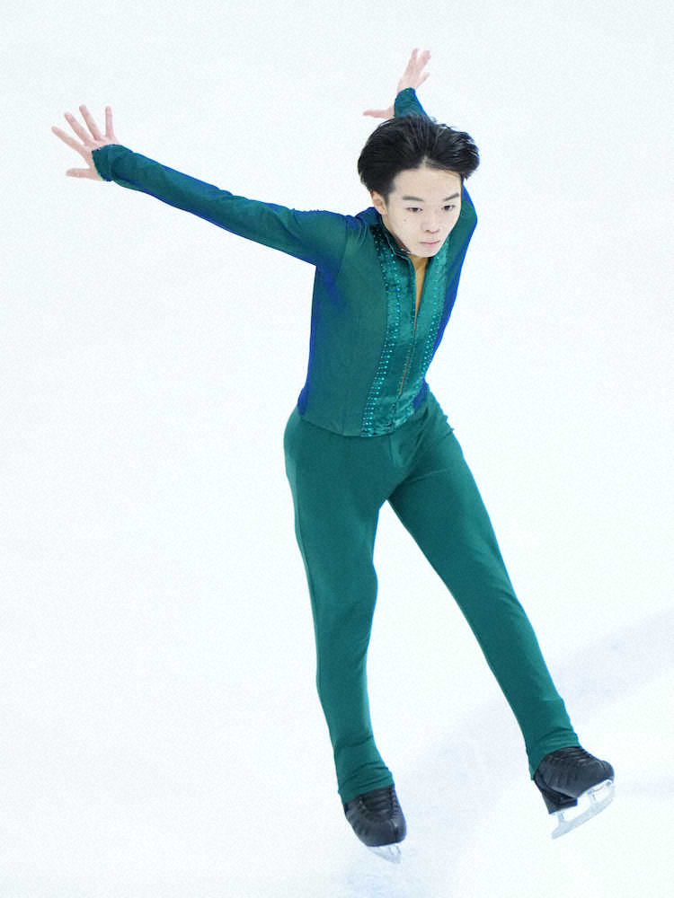 【画像・写真】鍵山優真が日本勢最上位の銀メダル　「後悔がない演技ができた」