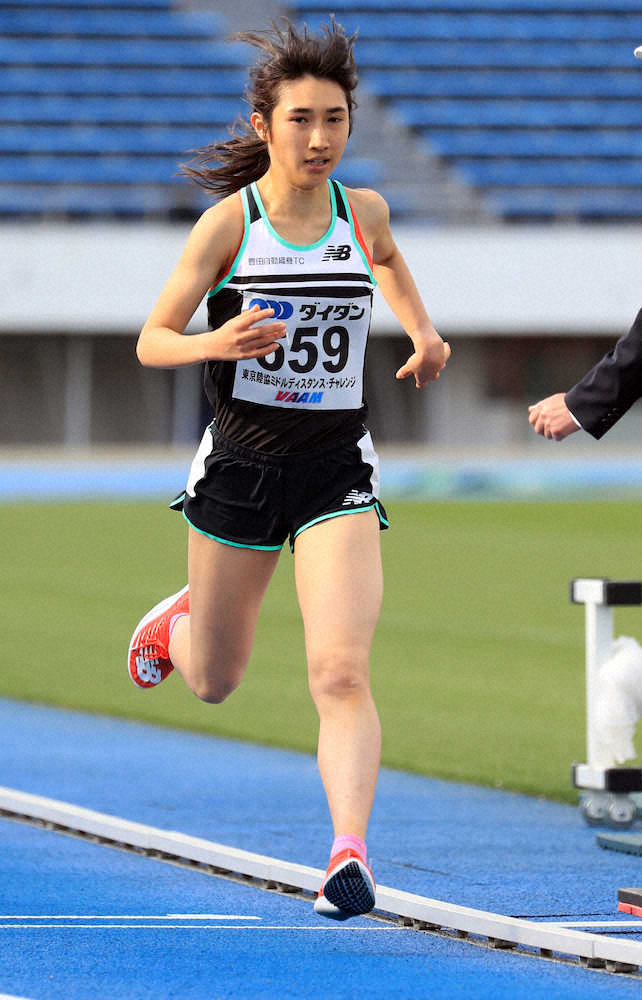 【画像・写真】五輪代表・希実　女子3000で全体トップタイム「最低限は出せた」