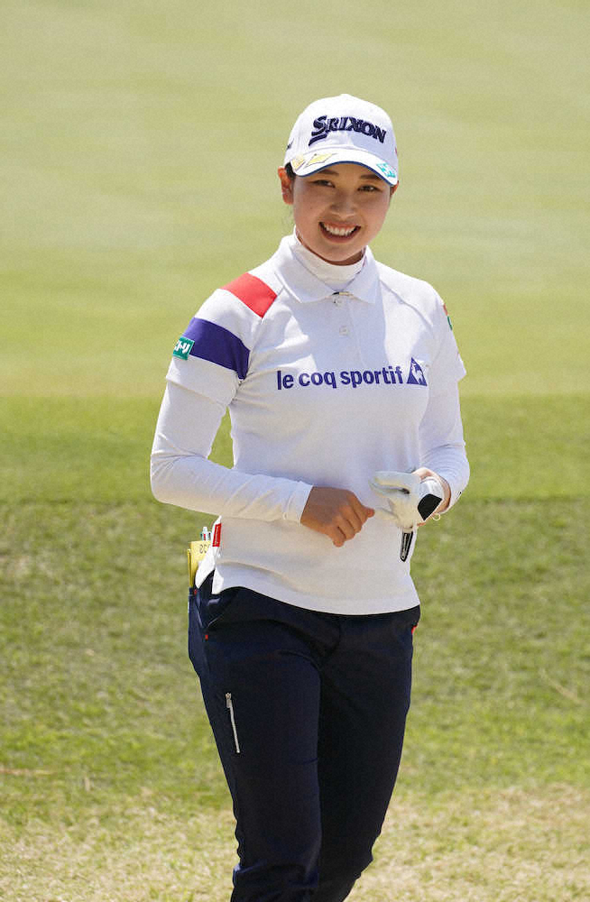 【画像・写真】賞金ランキング1位の小祝さくら　プロ100戦目へ意気込み