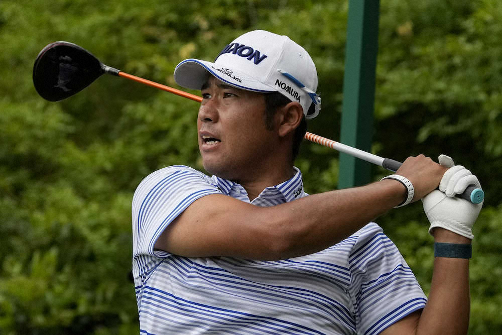 【画像・写真】3アンダー、69でホールアウト　松山好発進「17番以外はすごくいいプレーができた」