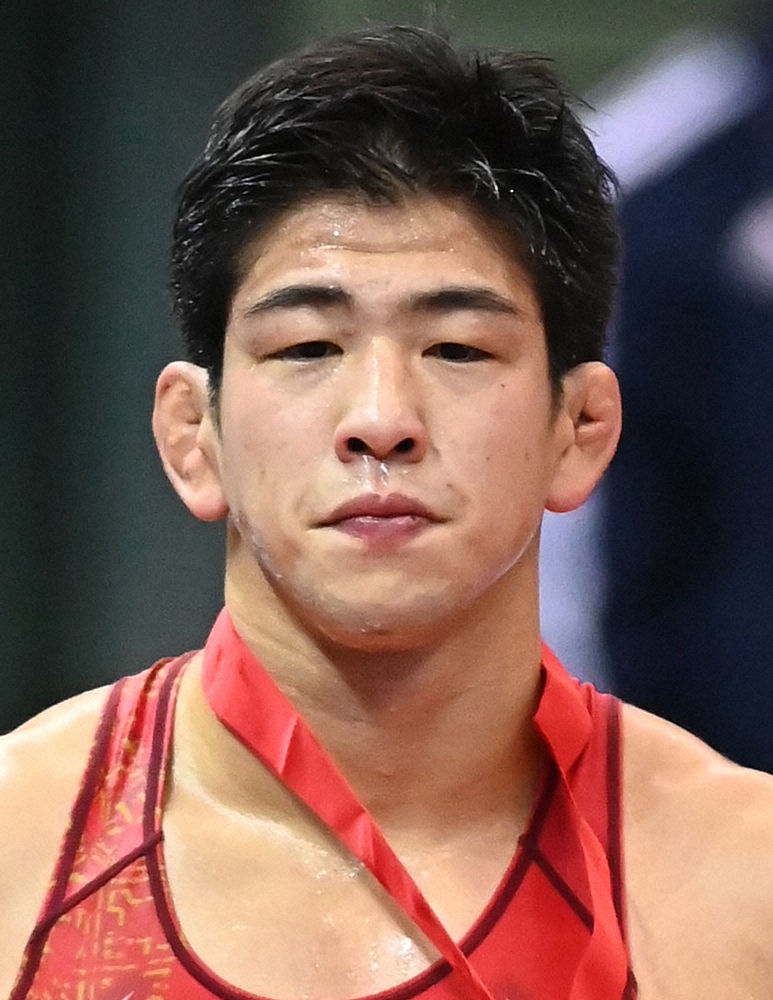 【画像・写真】グレコ77キロ級で屋比久翔平が初の五輪切符　レスリング五輪アジア予選