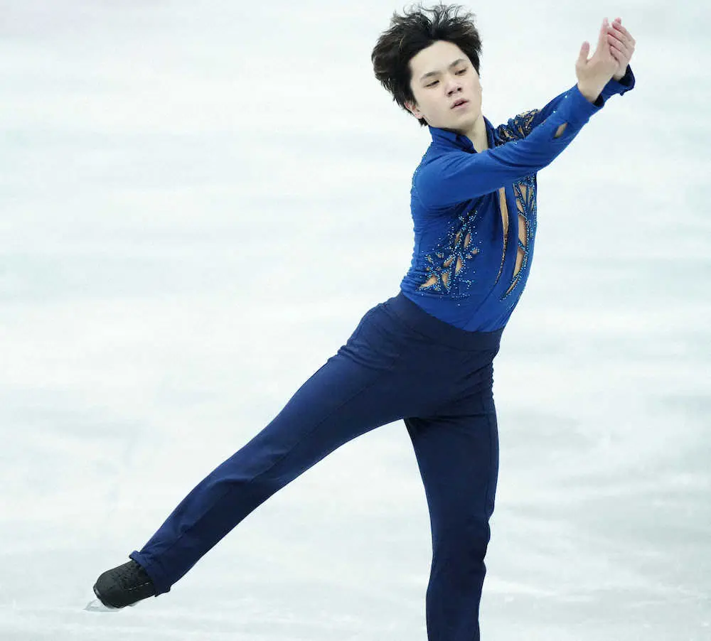 【画像・写真】宇野昌磨はフリーで164・96点　3回転半―4回転トーループにも果敢に挑戦