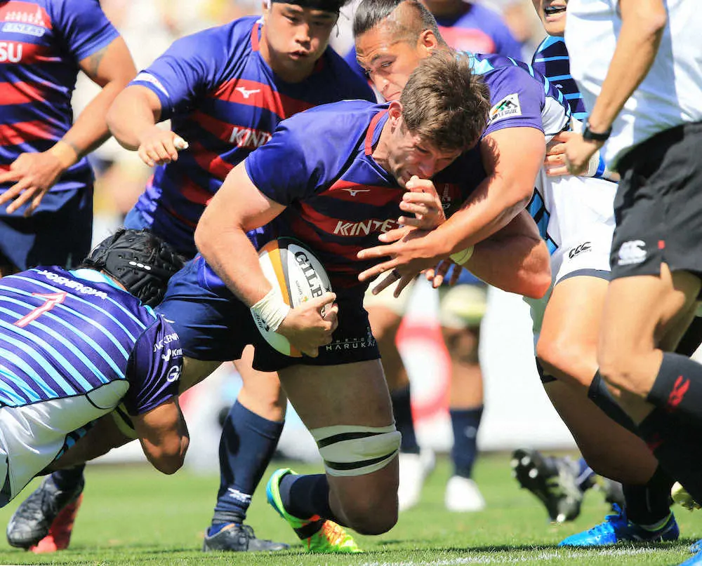 【画像・写真】後半14人で下剋上の近鉄　パナソニック戦へストーバーク「彼らも人間」トップリーグPO1回戦