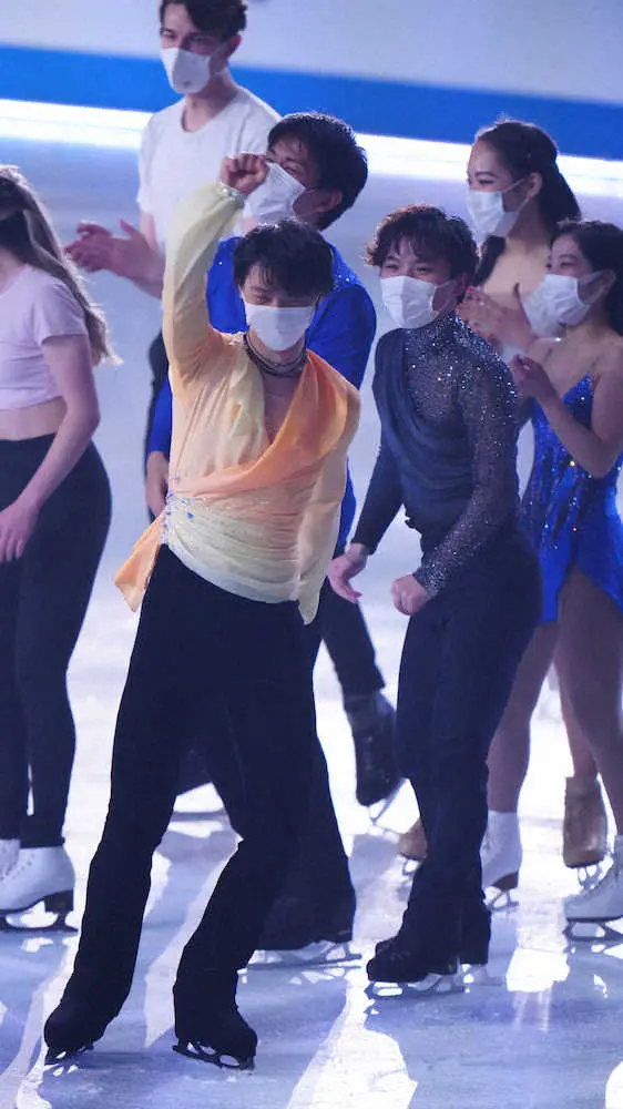 【画像・写真】ペア“りくりゅう”は笑顔締め　来季は「目標を上に修正」　国別対抗エキシビション