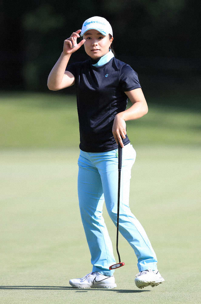 女子ゴルフ 永峰咲希が65で単独首位 フジサンケイ・レディース第1日