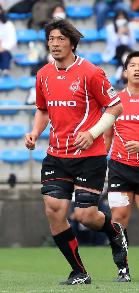 【画像・写真】日野・北川「人生初」キックで引退　代表43キャップ40歳「運命的」最後は古巣と対戦