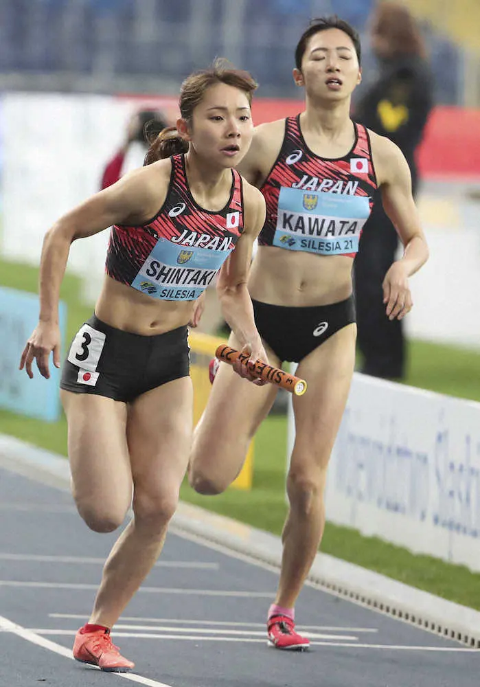 【画像・写真】参加記録切れなかった女子400メートルリレーがミラクル五輪切符