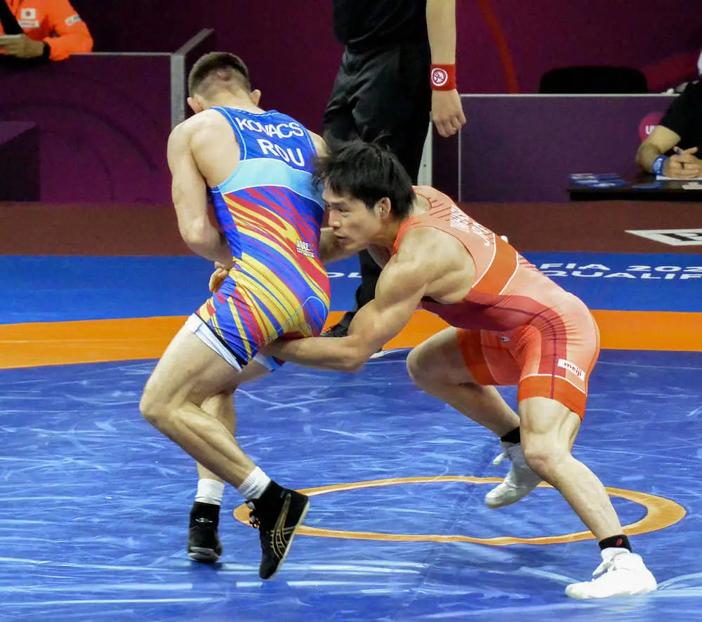 【画像・写真】レスリング高橋侑希が五輪出場枠獲得　樋口とのPOへ「勝つしかない」