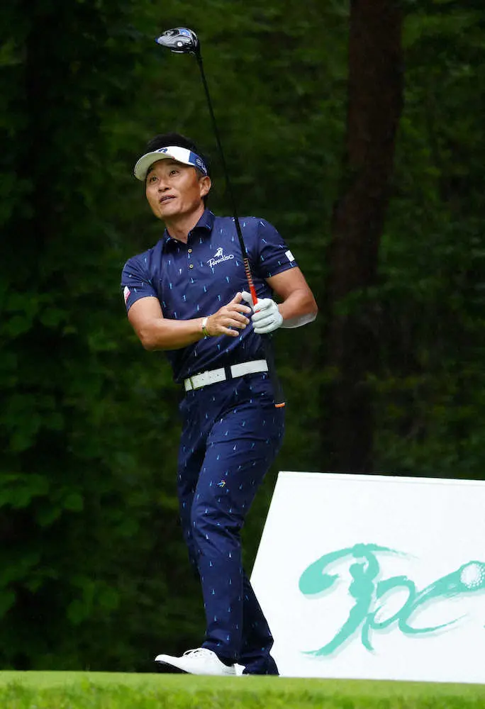 【画像・写真】宮本「100点どころじゃなくて120点」　ベストスコア「64」で単独首位