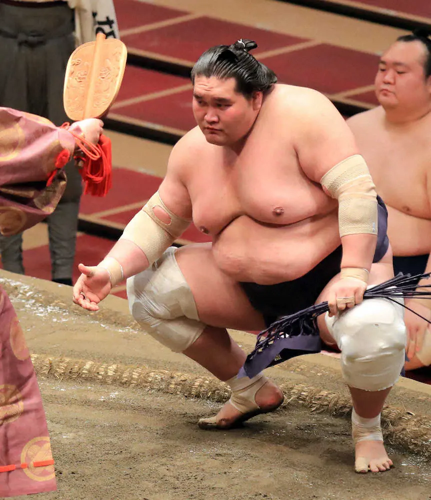 【画像・写真】照ノ富士　史上初の大関復帰場所Vに王手、5年ぶり対戦の逸ノ城下す