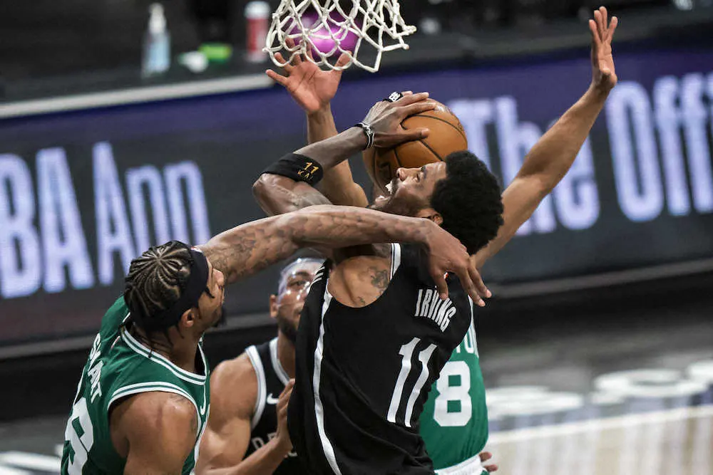 【画像・写真】NBAのプレーオフがスタート　V候補のネッツは白星発進　“ビッグ3”が底力を発揮
