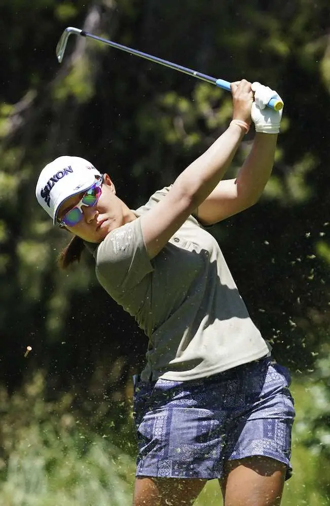 【画像・写真】奈紗　予選無敗で決勝進出も満足感なし　ティーショットに課題