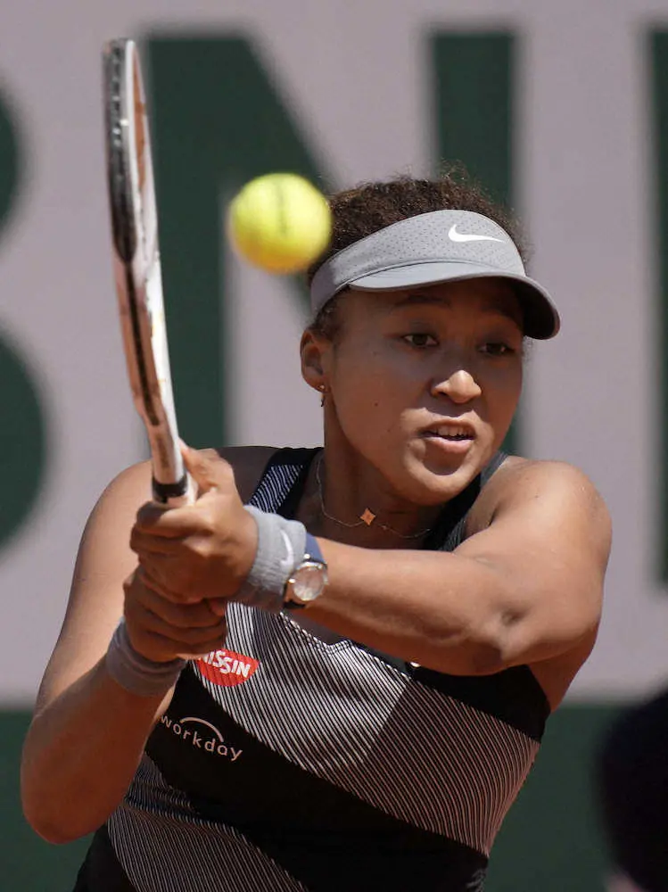 【画像・写真】全仏開幕!大坂の覚悟「一戦一戦前進」　初戦突破も宣言通り会見拒否