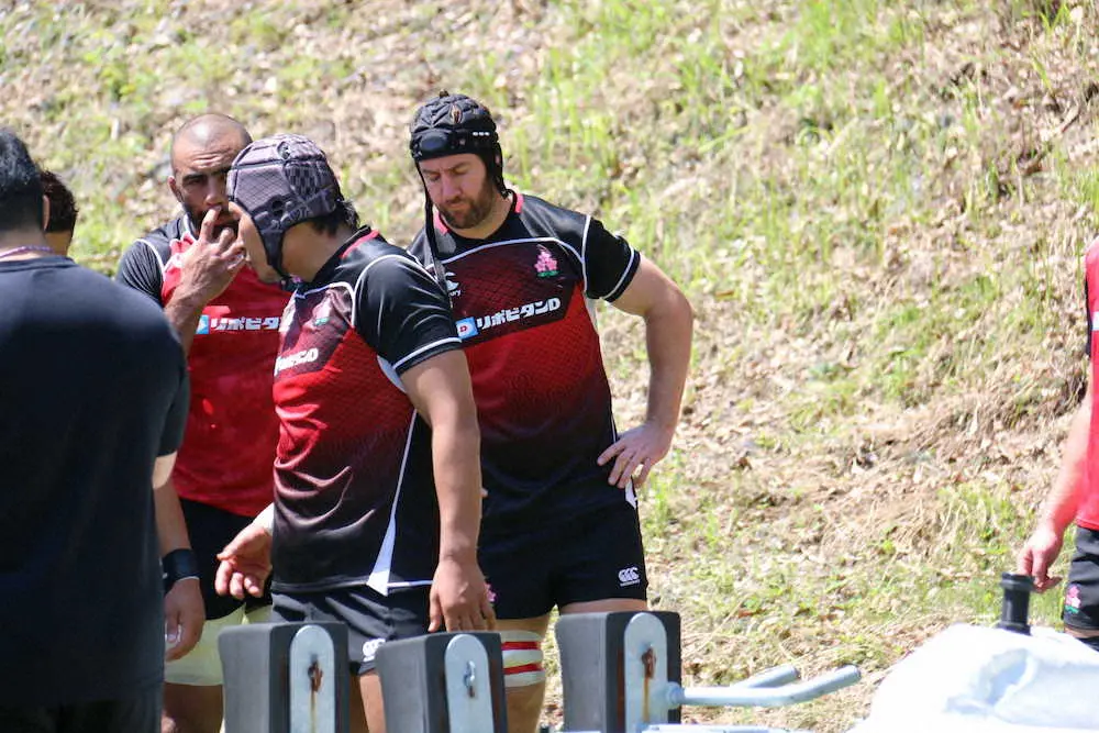 【画像・写真】唯一のライオンズ戦経験者アボット「団結してプレーしたい」ラグビー日本代表合宿