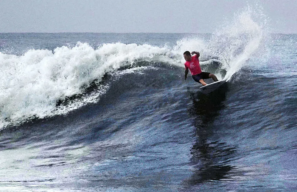 男子は村上が1位通過 サーフィン ワールドゲームズ兼五輪最終予選 スポニチ Sponichi Annex スポーツ