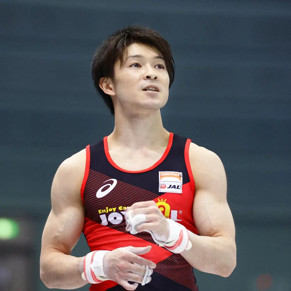 【画像・写真】内村航平「いい流れ作れた」世界新15・766点で東京五輪“王手”米倉英信をリードして6日に最終決戦