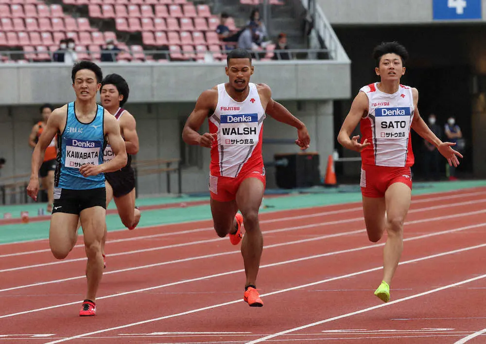 【画像・写真】ウォルシュ・ジュリアン　左脚負傷からの復帰初戦で2位「日本選手権までに万全に」