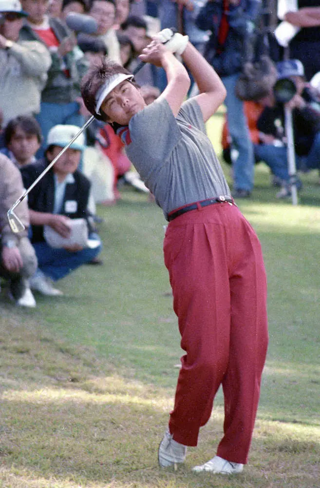 【画像・写真】岡本綾子　87年3人POの末2位、小林浩美は93年4位…近づくも遠かった最高峰