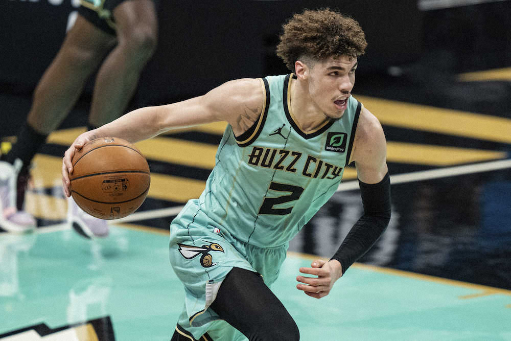 NBAの新人王はホーネッツのラメロ・ボール ドラフト全体3番目指名から 