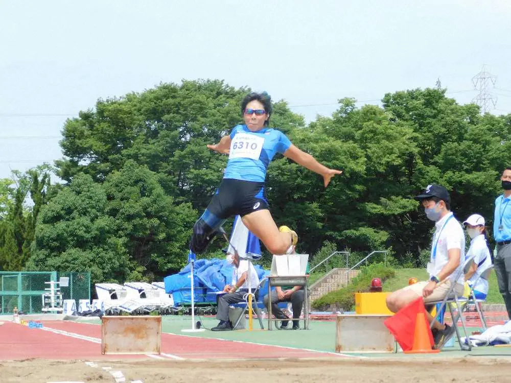 【画像・写真】前川楓、東京パラへ「良い感触」　山本篤からアドバイス受け手応え　女子走り幅跳び