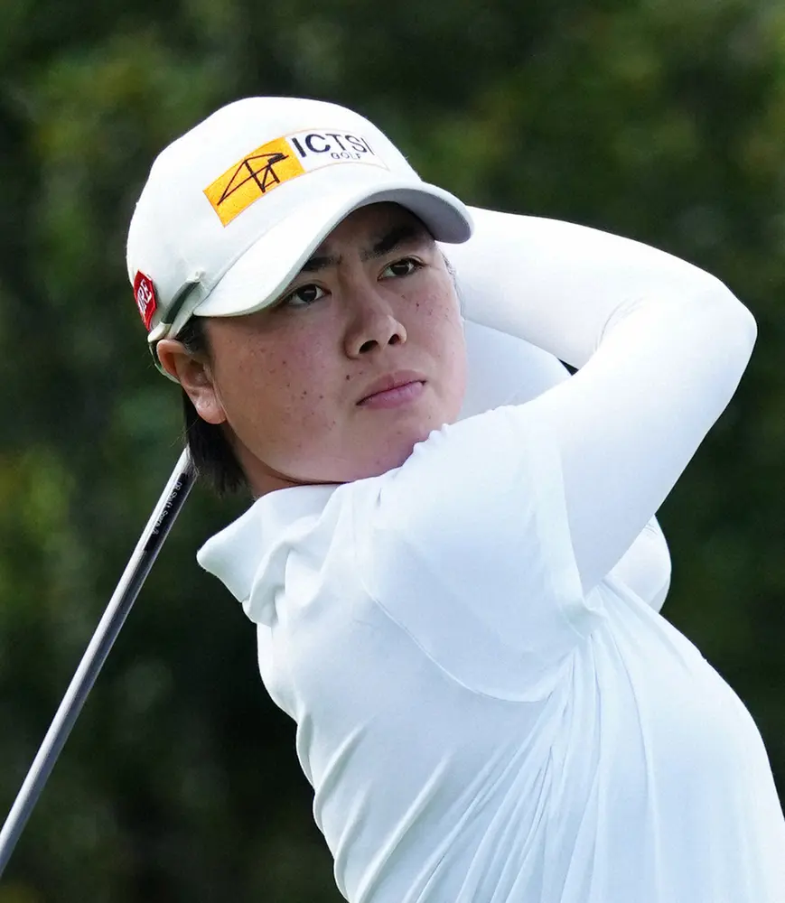 【画像・写真】笹生優花が会見「トロフィーと一緒に寝た」全米女子プロ選手権