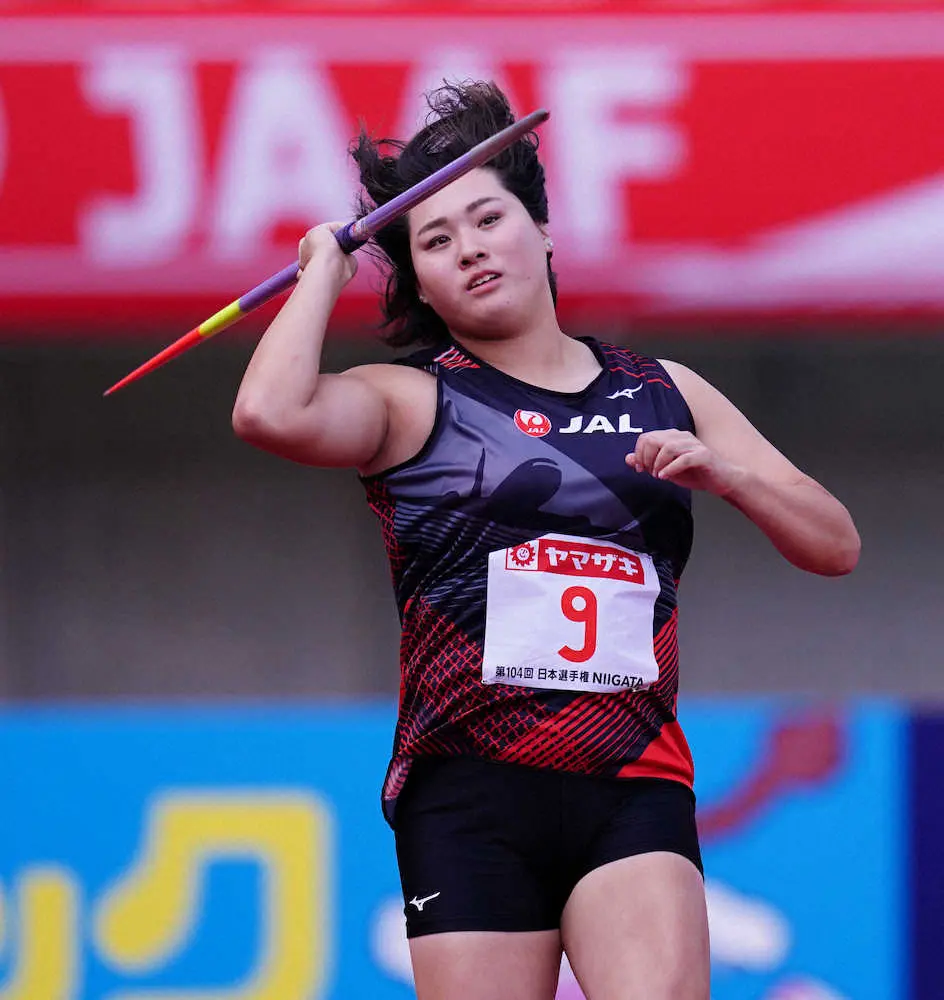 女子やり投げ 北口 3位以内で代表切符 今季国内初戦で自身の日本記録更新狙う スポニチ Sponichi Annex スポーツ