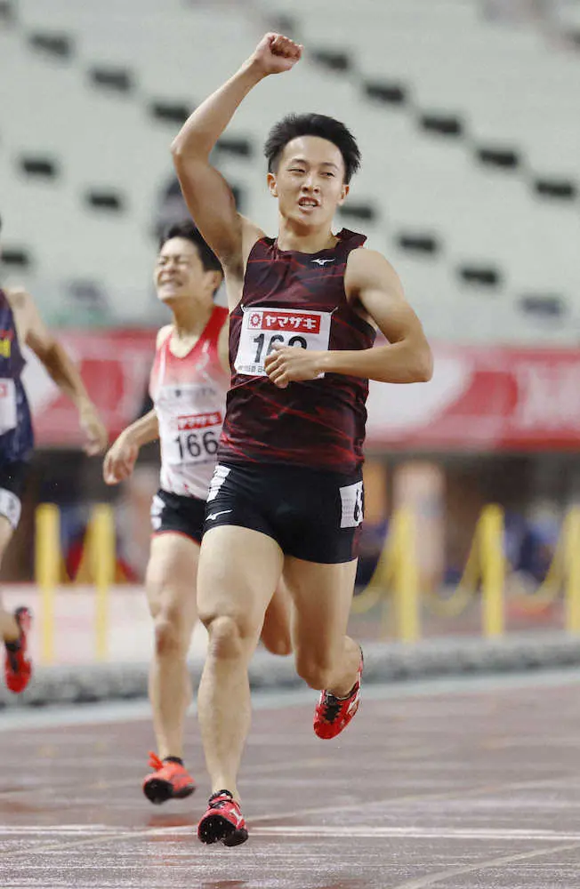 【画像・写真】男女400はともに“先生”が優勝　男子・川端＆女子・小林、自己記録で初栄冠