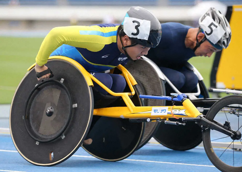 【画像・写真】パラ陸上の佐藤友祈が男子1500メートルで“世界最速記録”　東京パラに弾み