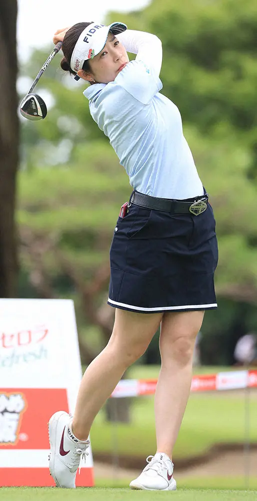 【画像・写真】ホステスプロの仲宗根澄香は16位に後退「序盤に一つでも入っていたら…」