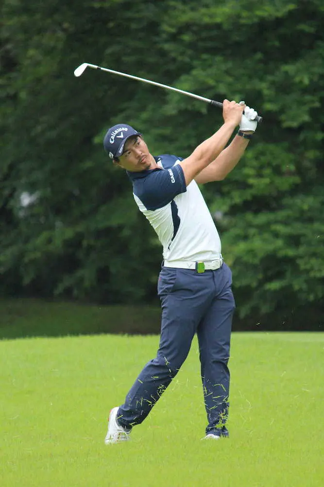 【画像・写真】遼「待ち遠しかった。一番上に立てるように頑張りたい」日本プロ連覇へ意欲示す