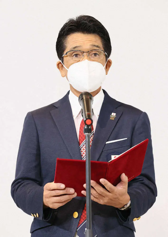 【画像・写真】日本選手団、過去最多金メダル30個より「力を全部出し切ることが目標」福井団長が修正