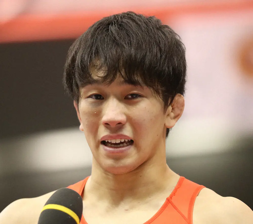 【画像・写真】レスリング男子代表・乙黒　初の五輪舞台へ「自分のレスリングできるかだけ」