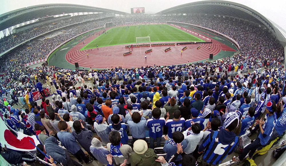 2002年にはサッカーW杯も開催された宮城スタジアム
