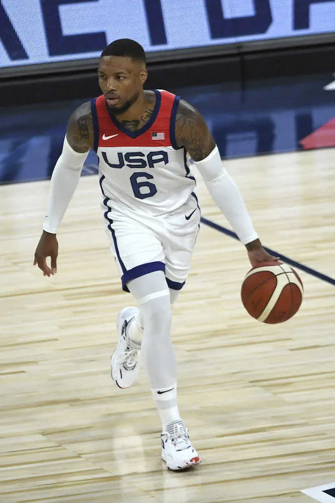 【画像・写真】男子バスケの米国代表が強化試合初戦でナイジェリアに3点差で黒星　五輪直前で暗雲漂う