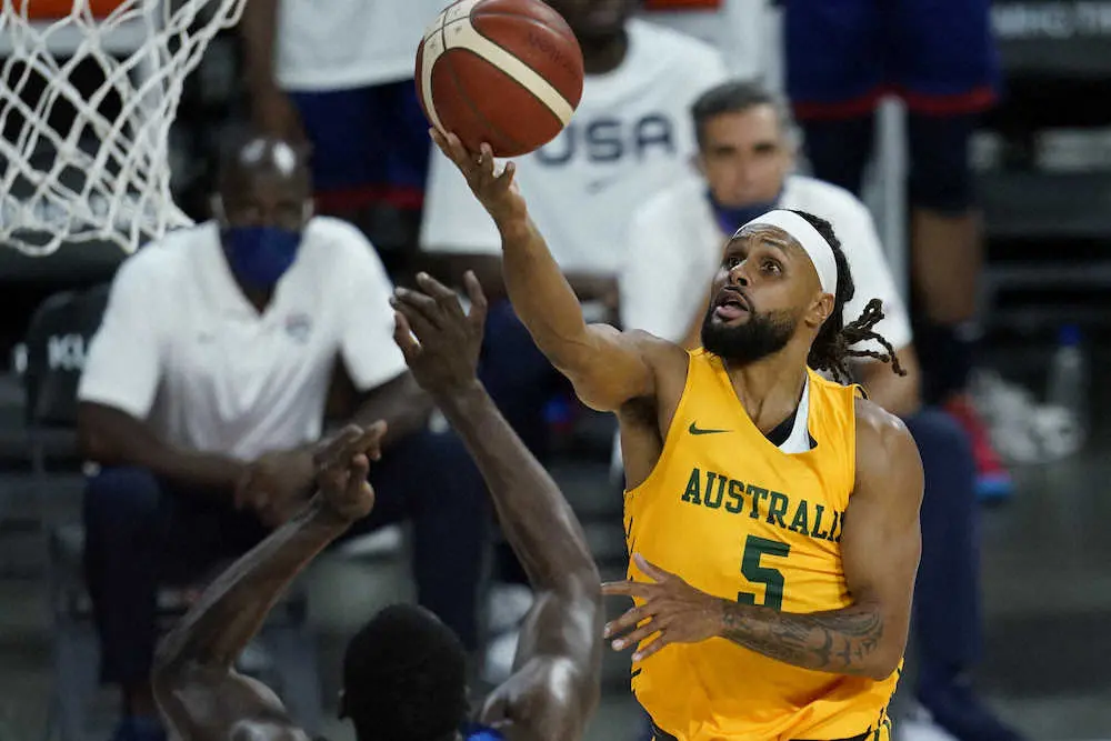 【画像・写真】男子バスケの米国代表がオーストラリアに8点差で黒星　NBA軍団では史上3度目の連敗