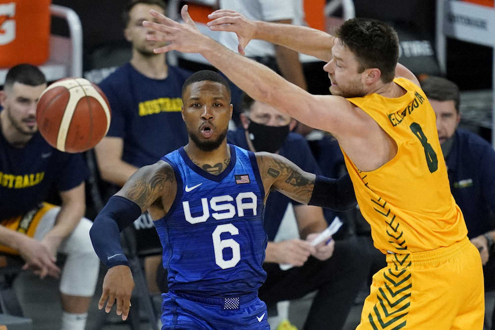 男子バスケの米国代表がオーストラリアに8点差で黒星 Nba軍団では史上3度目の連敗 スポニチ Sponichi Annex スポーツ