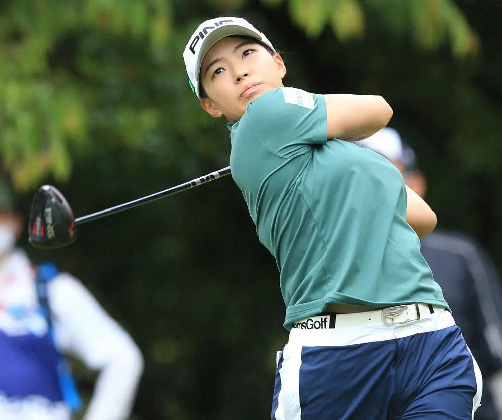 【画像・写真】国内ツアー復帰戦の渋野日向子　小祝さくら、稲見萌寧と同組