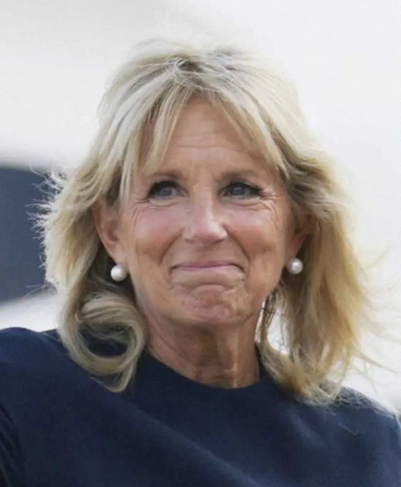 【画像・写真】バイデン大統領夫人　東京五輪開会式に出席　大統領夫人の五輪開会式出席はロンドン以来