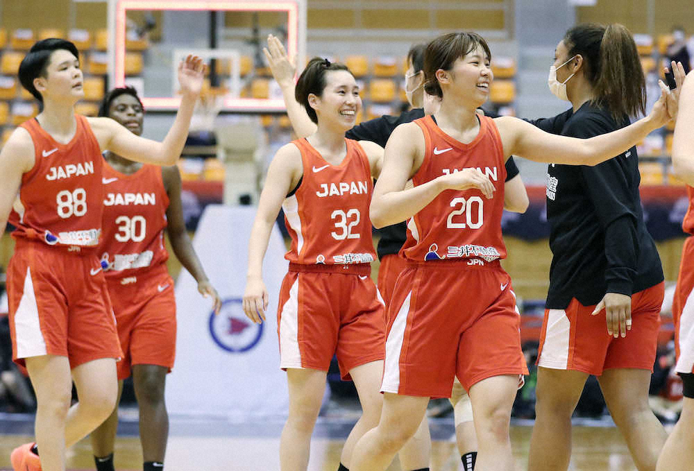 バスケ女子代表 格上ベルギーに競り勝つ 司令塔 町田がダブルダブルの活躍 スポニチ Sponichi Annex スポーツ