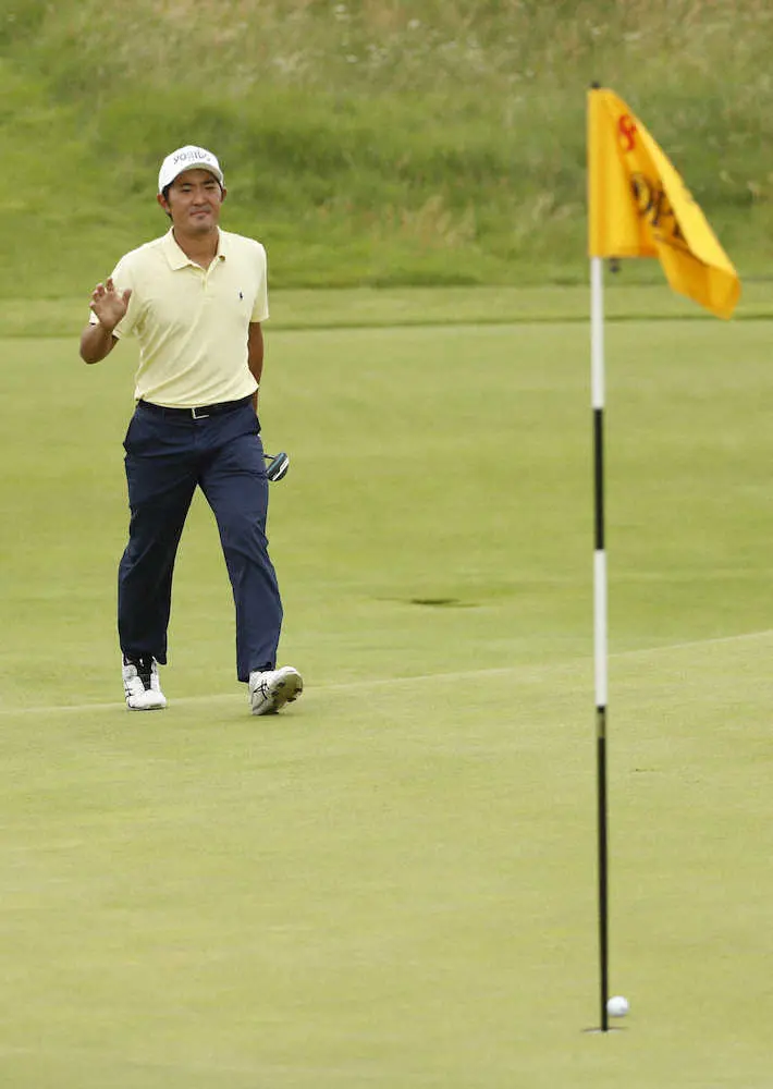【画像・写真】金谷と永野が48位発進　ウェストヘーゼンが単独首位　全英オープン第1日