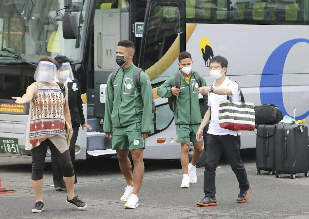 【画像・写真】ラグビー7人制男子・南ア選手団　1人が陽性、17日に鹿児島入り